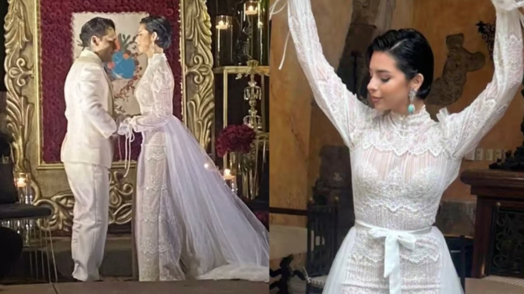Revelan Fotos de la Boda Secreta de Christian Nodal y Ángela Aguilar