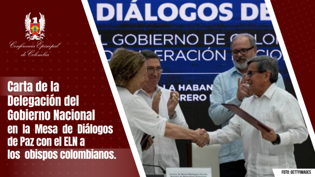 Delegación del Gobierno reafirma ante la Iglesia su compromiso de continuar los diálogos con el ELN