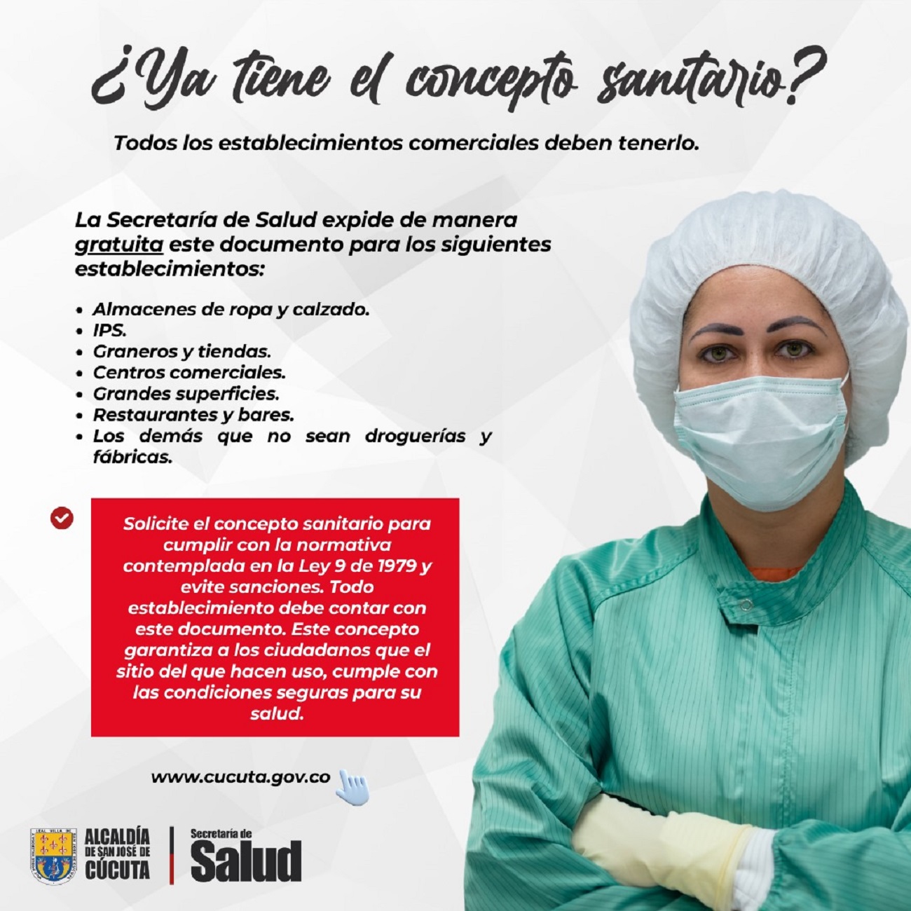 Concepto Sanitario Gratuito Y Sin Tramitadores Para Todos Los Cucuteños