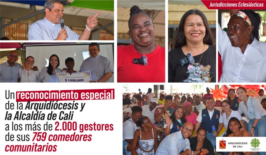 Reconocimiento a la misión invaluable de los comedores comunitarios de la Arquidiócesis de Cali