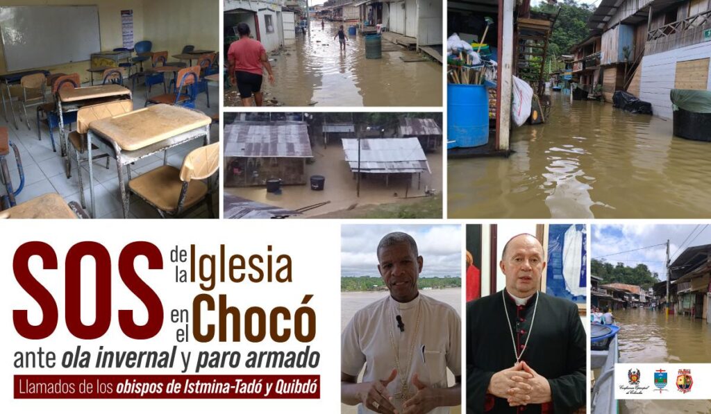 Emergencia en el Chocó: obispos de Istmina-Tadó y Quibdó, claman por ayuda urgente ante crisis humanitaria