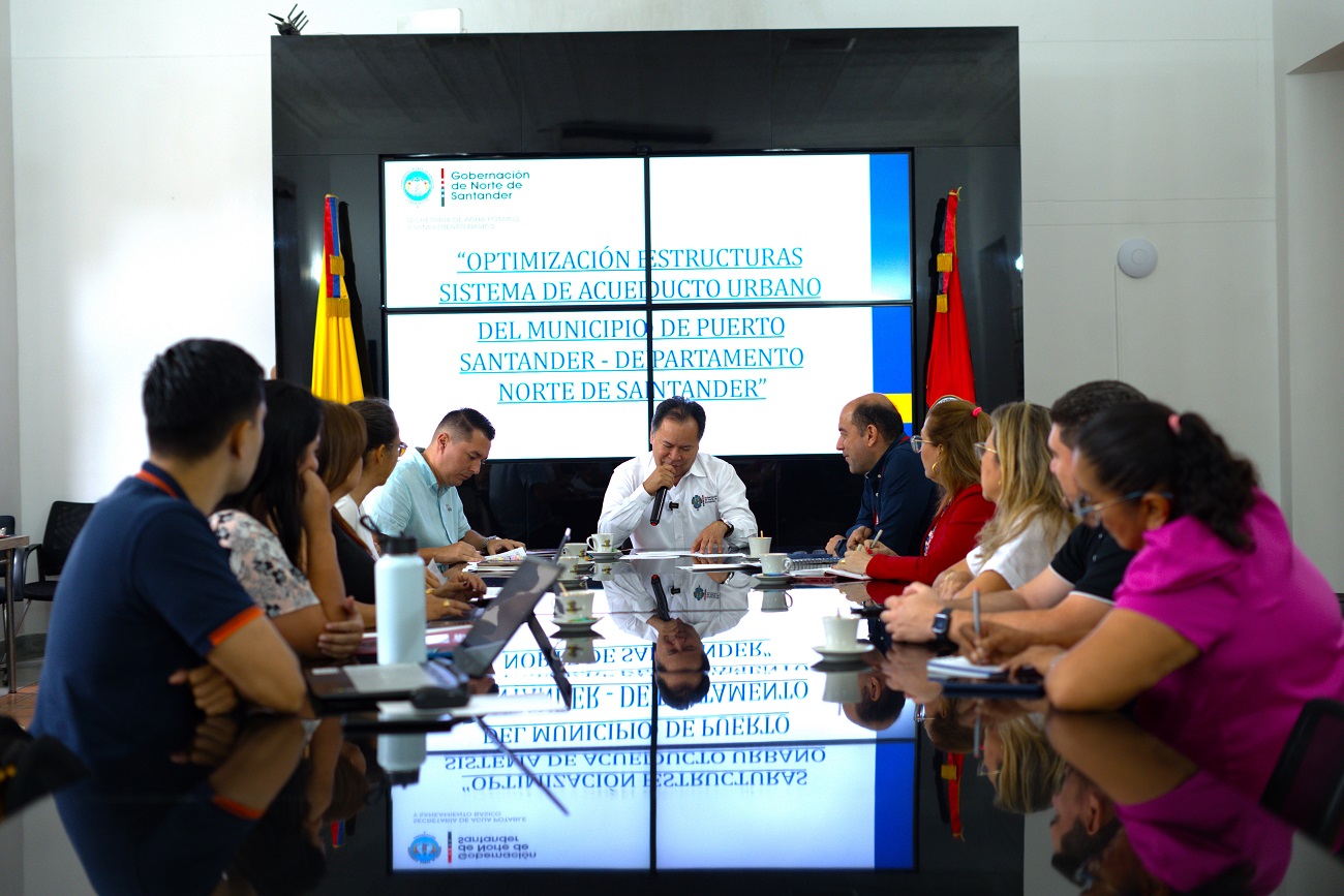 Gobernador impulsa proyectos de agua potable para Salazar y Puerto Santander