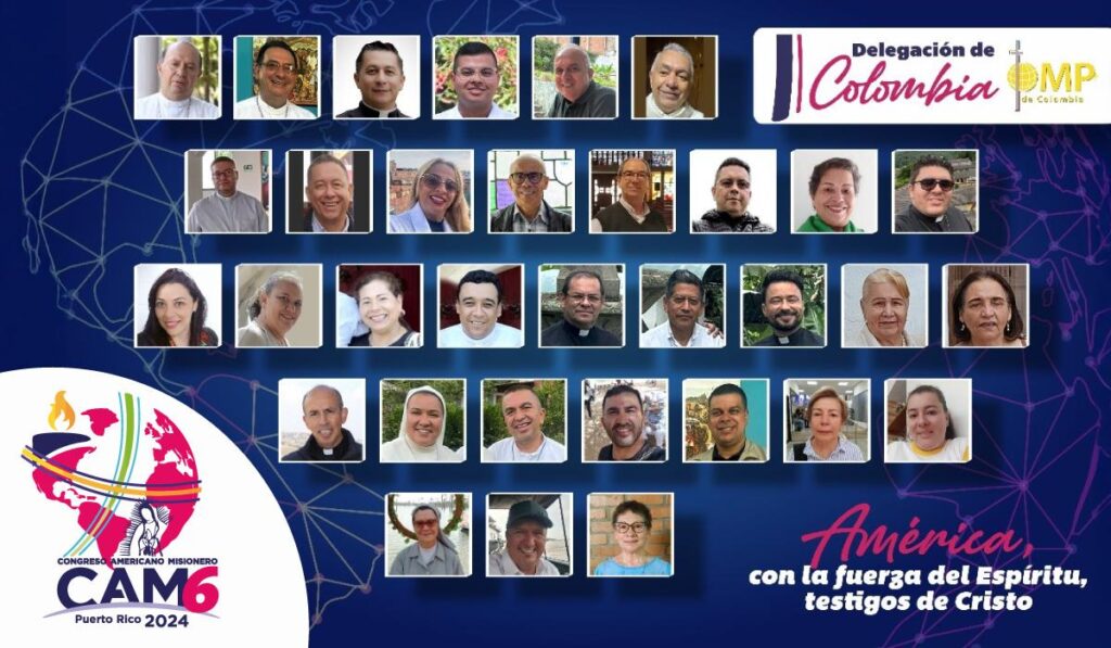 La Iglesia colombiana se prepara para el Sexto Congreso Americano Misionero (CAM6) en Puerto Rico