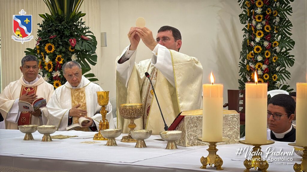 Tercer día de la visita pastoral del Nuncio Apostólico, monseñor Paolo Rudelli, representante de Su Santidad el Papa Francisco, en Colombia, a la Diócesis de Cúcuta