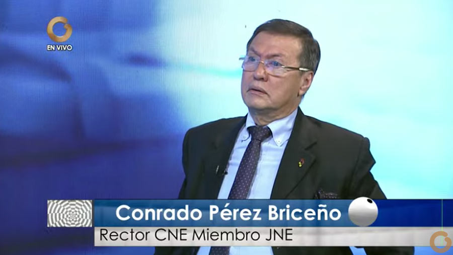 «CNE cumplió de manera impecable el 28 de julio», aseguró rector Conrado Pérez «CNE cumplió de manera impecable el 28 de julio», aseguró rector Conrado Pérez