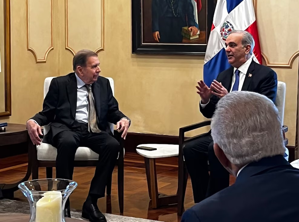 Edmundo González recibió respaldo del presidente de República Dominicana, Luis Abinader