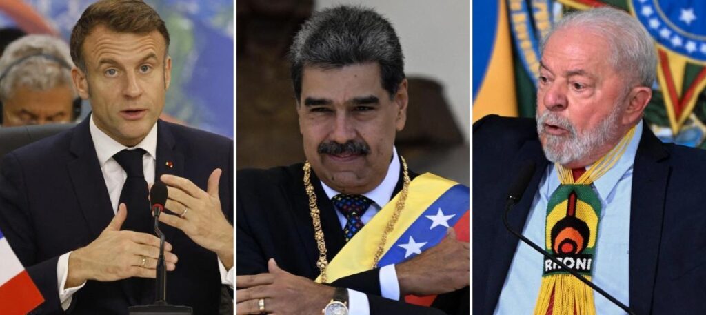Macron y Lula da Silva llaman a Nicolás Maduro y le piden «retomar el diálogo con la oposición» Macron y Lula da Silva llaman a Nicolás Maduro y le piden «retomar el diálogo con la oposición»