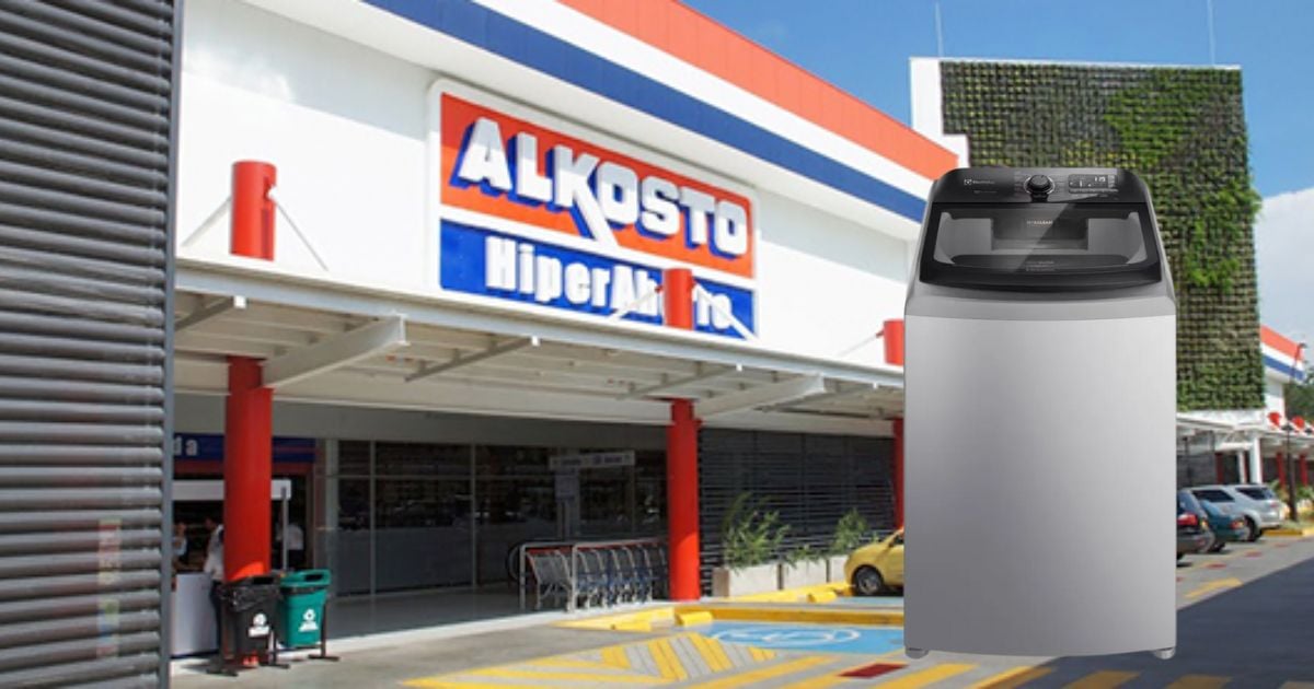 La poderosa lavadora que está con el 49% de descuento Alkosto; silenciosa y llena de tecnología