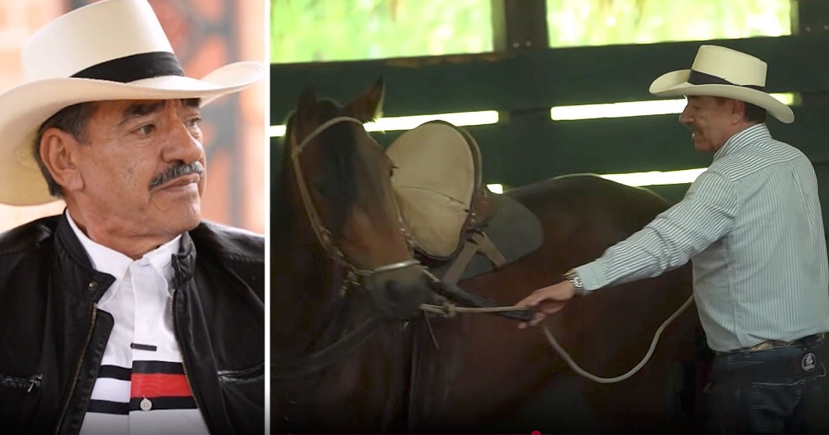 El domador de caballos Gonzalo Franco que pone a trotones y galaperos a valer una fortuna
