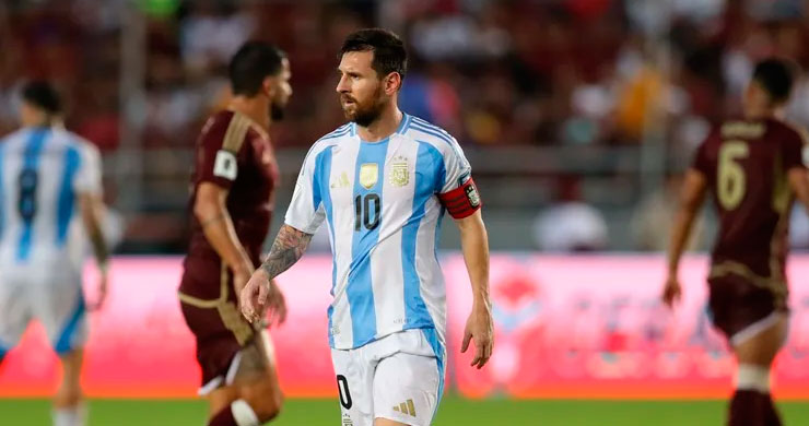 Messi jugará su último juego en casa en las calificaciones de la Copa Mundial contra Venezuela
