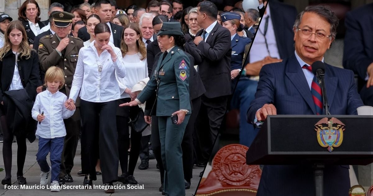 Ni en la muerte hay reconciliación: La familia de Miguel Uribe no quiso a Petro en el sepelio