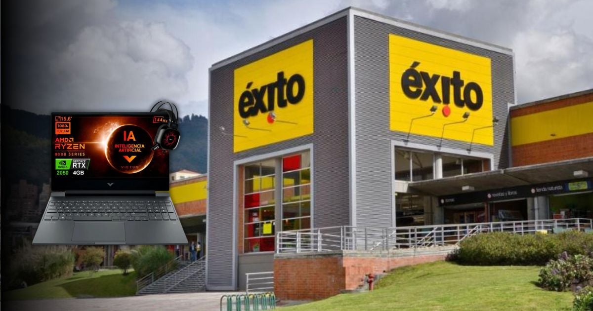 El poderoso portátil gamer con un precio de locura en el Éxito, se podrá ahorrar más de 3 millones