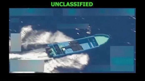 Dos muertos en ataque estadounidense a barco ahora en el Pacífico
